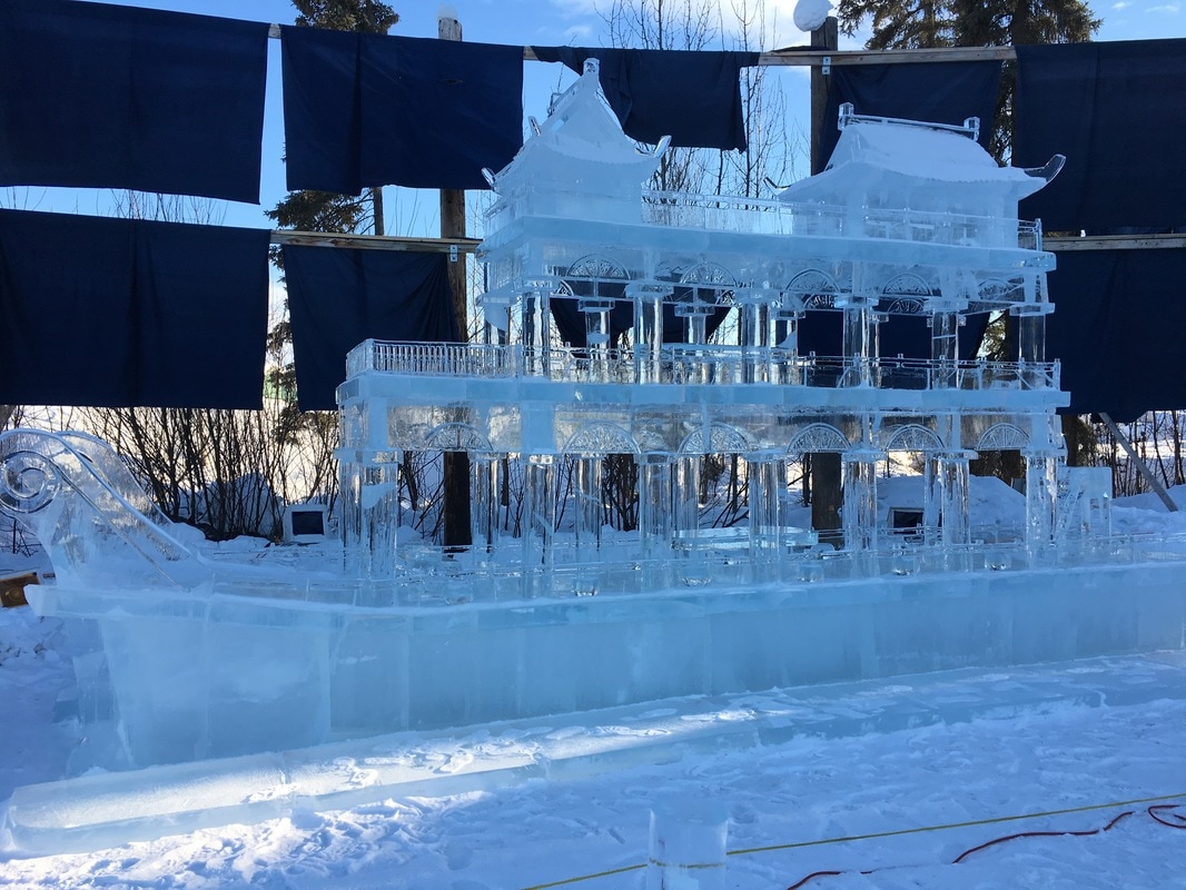 Fairbanks Ice Sculptures It's Always Sunny In Alaska